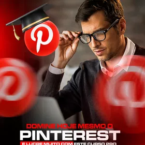 Imagem de curso ads pinterest criado por LP comercio na hotmart