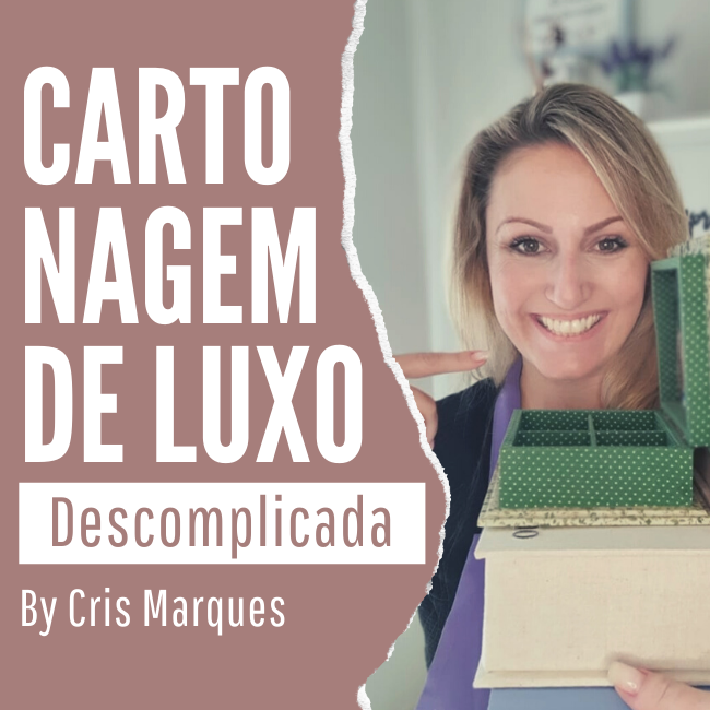 Imagem do curso Cartonagem de luxo descomplicada