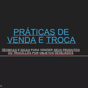 Imagem de capa para o Ebook Práticas de venda e troca