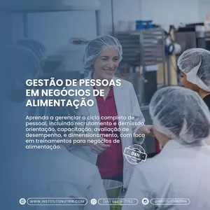 Imagem de capa para o Curso online Gestão de Pessoas em Negócios de Alimentação