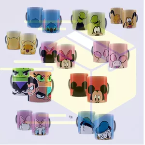 Imagem de capa para o Ebook ARTES PARA SUBLIMAÇÃO DESENHOS ANIMADOS