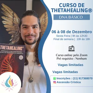 Imagem do curso Curso Online de ThetaHealing® DNA Básico