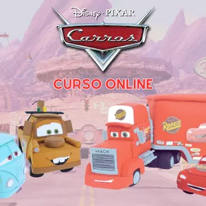 Imagem de capa para o Curso online Curso em Feltro Carros Disney