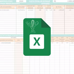 Imagem de capa para o Curso online Planilha EstoqueFácil 2.0