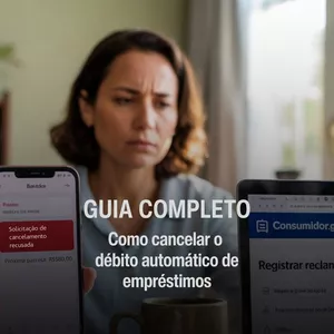 Imagem de capa para o Ebook GUIA COMPLETO: Como cancelar o débito automático de empréstimos