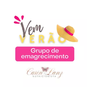 Imagem de capa para o Evento online Vem Verão- Grupo de emagrecimento