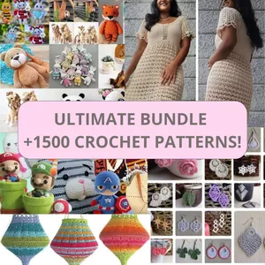 Cover image for Online course 1500+ Crochet Patterns