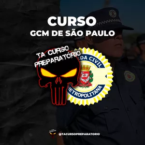 Imagem de capa para o Curso online TA Curso Preparatório - Guarda Civil Metropolitano