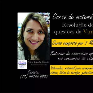 Imagem de capa para o Curso online Resolução de Questões VUNESP