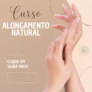 Imagem de capa para o Curso online Alongamento Natural Beauty Pro 