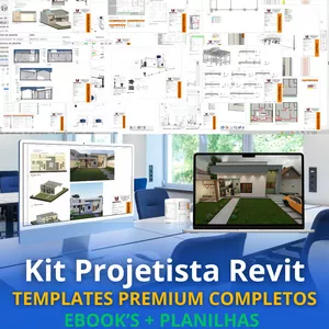 Imagem de capa para o Ebook KIT PROJETISTA REVIT