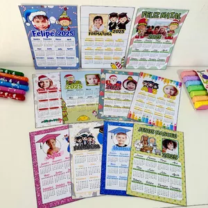 Imagem de capa para o Ebook Calendário 2025 editável 