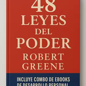 Imagen de portada para Ebook 48 LEYES DEL PODER - ROBERT GREENE - Incluye COMBO de ebooks de Desarrollo personal