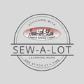 Stitching with Sew-A-Lot logo