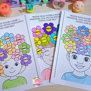 Imagem de capa para o Ebook 🤎Atividades para colorir e trabalhar o dia da Consciência negra 🤎