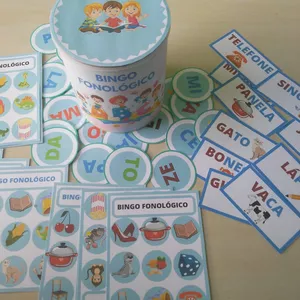 Imagem de capa para o Ebook BINGO FONOLÓGICO.