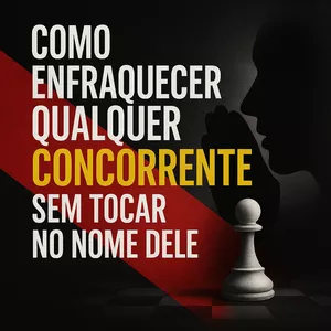 Imagem de capa para o Ebook Como Enfraquecer Qualquer Concorrente Sem Tocar no Nome Dele
