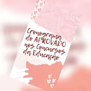 Imagem de capa para o Curso online Cronograma do Concurseiro da Educação