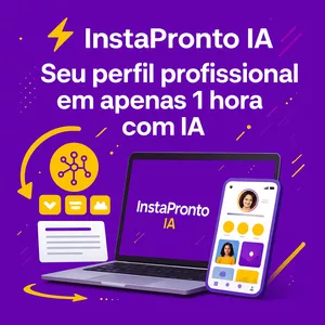 Imagem de capa para o Curso online Instapronto IA