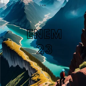 Imagem de capa para o Ebook Enem 2023, Daqui para frente e só para cima.