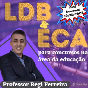 Imagem de capa para o Curso online LDB e ECA para concursos na area de educação