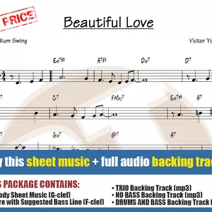 Cover image for Online course Beautiful Love (Sheet Music + Backing Tracks)