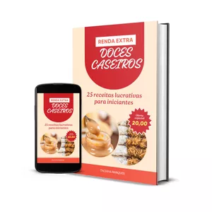 Imagem de capa para o Ebook DOCES CASEIROS- Oportunidade de uma RENDA EXTRA