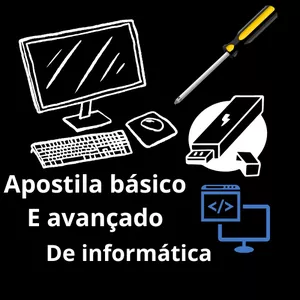 Imagem de capa para o Ebook Apostila básico e avançado de informática 