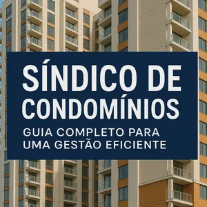Imagem de capa para o Ebook Ebook de síndico de condomínios 