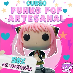 Imagem do curso Funko Pop Artesanal Personalizados em Biscuit