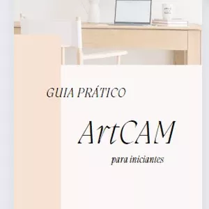 Imagem de capa para o Ebook Guia básico Artcam para iniciantes 