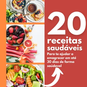 Imagem de capa para o Ebook eBook com 20 Receitas para ajudar a emagrecer em até 30 dias