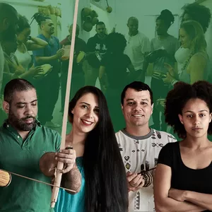 Imagem de capa para o Curso online Curso de Samba de Roda Casa de Tapera - Iniciantes 1