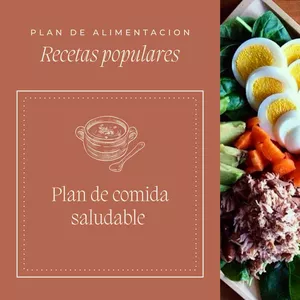 Imagen de portada para Ebook Plan de comida saludable 