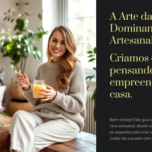 Imagem de capa para o Ebook A arte da depilação caseira 