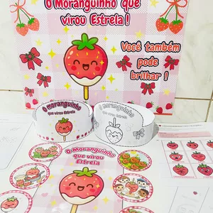 Imagem de capa para o Ebook Kit Morango do Amor