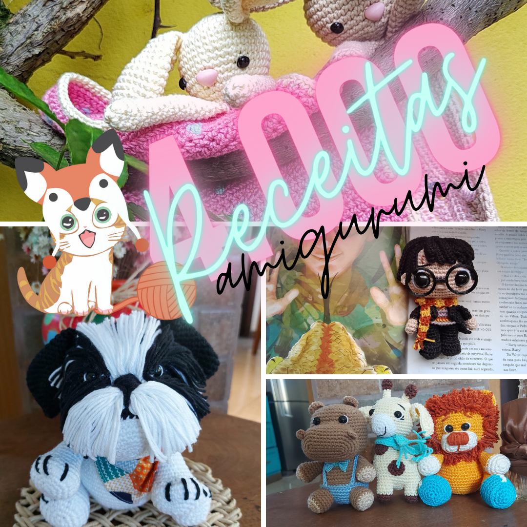 Imagem do curso SUPER COMBO DE RECEITAS AMIGURUMI