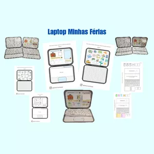 Imagem de capa para o Ebook LAPTOP MINHAS FÉRIAS