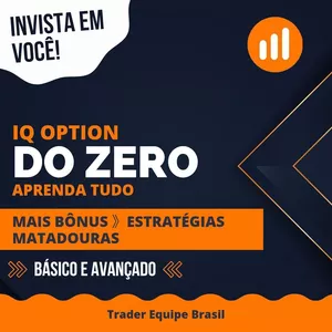 Imagem de capa para o Curso online CURSO DO ZERO AO AVANÇADO NA IQ OPTION