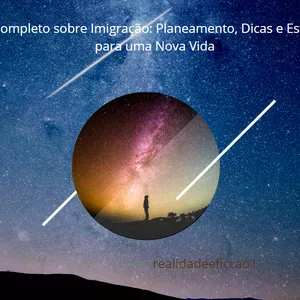 Imagem de capa para o Ebook Guia Completo sobre Imigração: Planeamento, Dicas e Estratégias para uma Nova Vida
