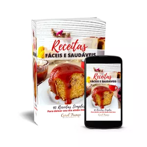 E-BOOK DE RECEITAS FÁCEIS E SAUDÁVEIS - POR CAROL FRANÇA