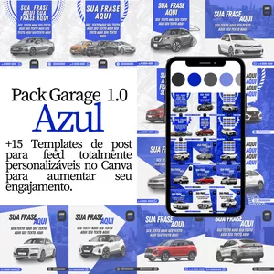 Imagem de capa para o Ebook Pack Garage 1.0 - Azul