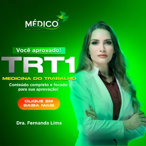 Imagem de capa para o Curso online Concurso: Médico do Trabalho TRT1 – Tribunal Regional do Trabalho - Completo! Específicas e Inespecíficas.