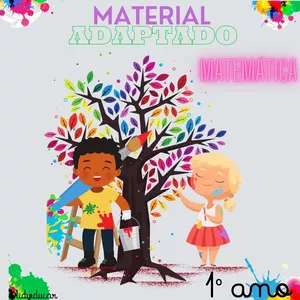 Imagem de capa para o Ebook Matemática Adaptada 1º ano
