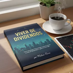Imagem de capa para o Ebook Viver de Dividendos