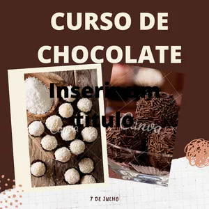 Imagem de capa para o Ebook CURSO DE CHOCOLATE