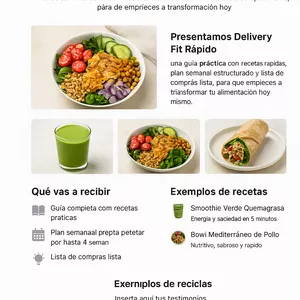 Imagen de portada para Ebook Delivery Fit Rápido (ES).