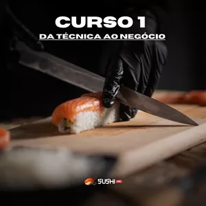 Imagem de CURSO 1 - Sushi Pró: Da Técnica ao Negócio criado por Guilherme Pessoa na hotmart