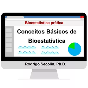 Imagem de capa para o Ebook Bioestatística prática: Conceitos básicos de bioestatística