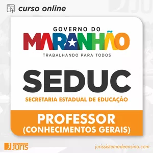 Imagem de capa para o Curso online SEDUC-MA | Professor (Conhecimentos Gerais